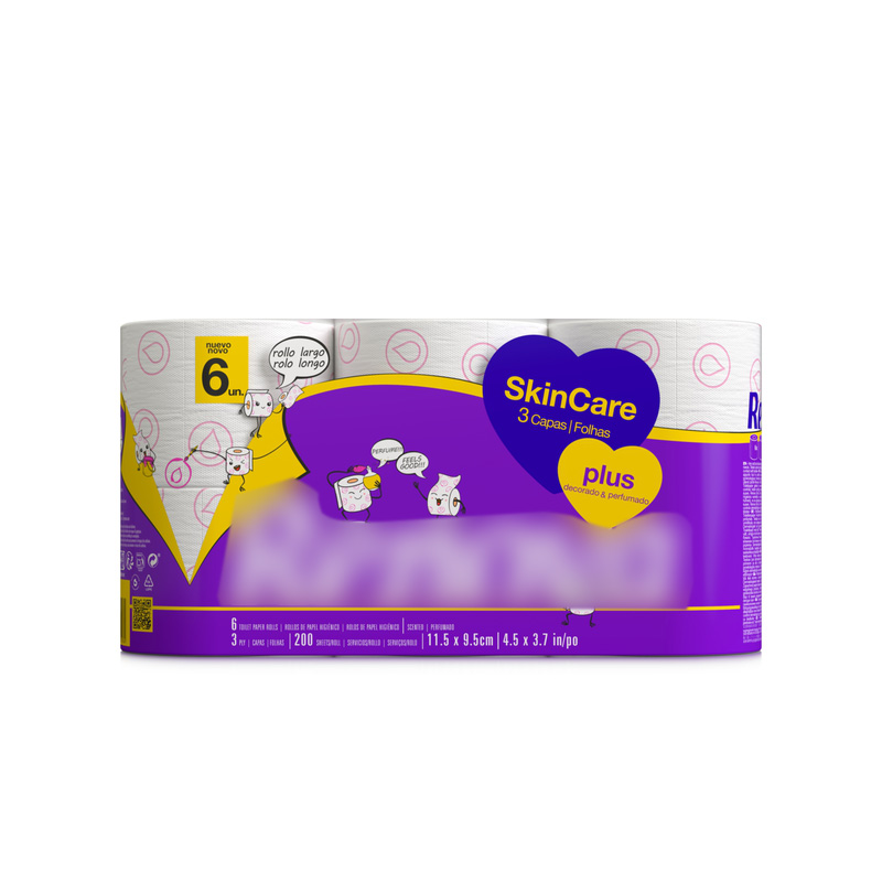 Papel Higiénico 3 Capas Skincare